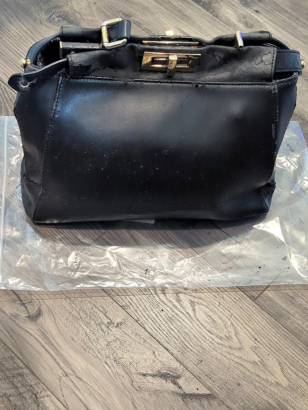 Fendi Black Shoulder Bag (Rehab)